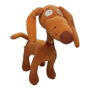 Vintage 2000 Gund Rugrats Spike Plush Dog Nickelodeon Classics Posable 11" Rare
